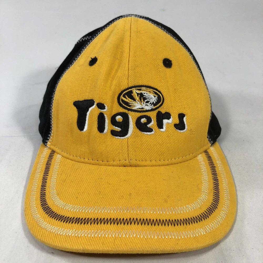 MIZZOU TIGERS FAN FAVORITE HAT CAP INFANT BABY YELLOW ADJUSTABLE MISSOURI OSFM